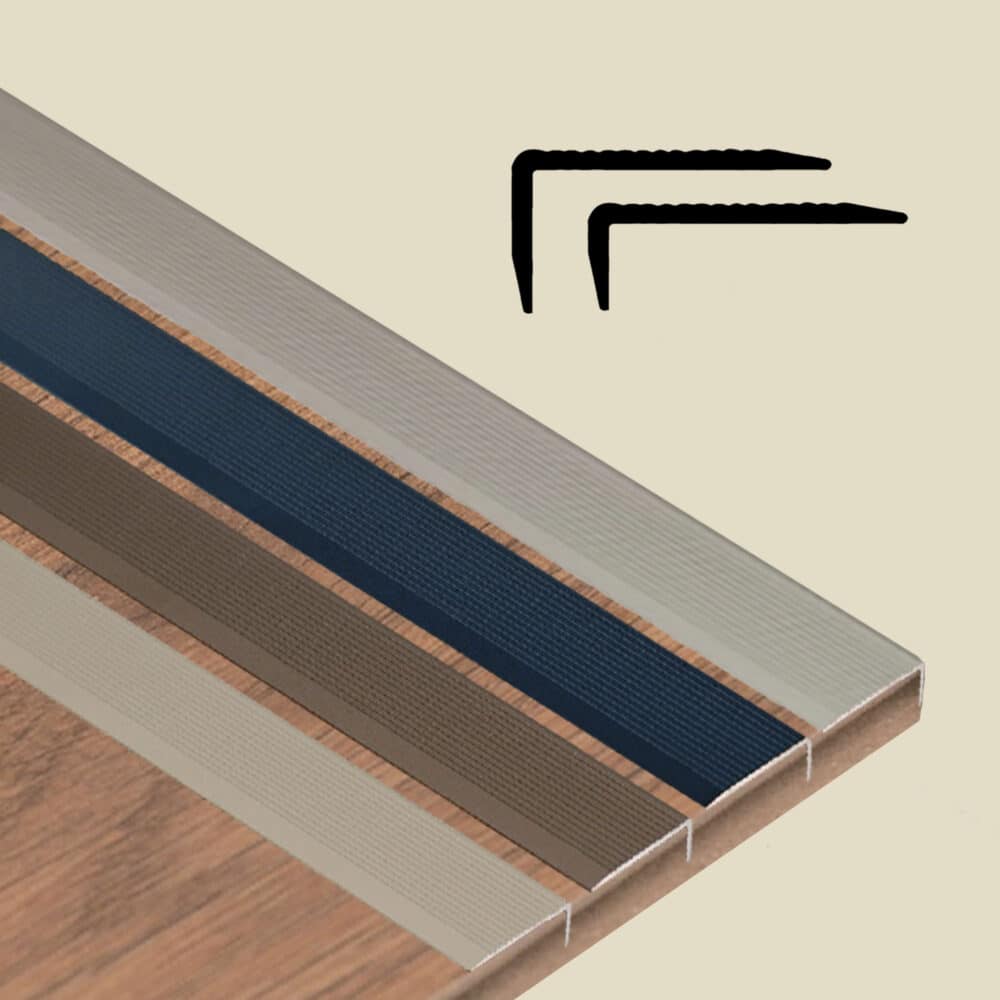 L Shape Angle End Flooring Trim - Product Image