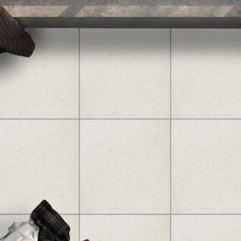 Frammenti White Matt Porcelain Tile - Product Image