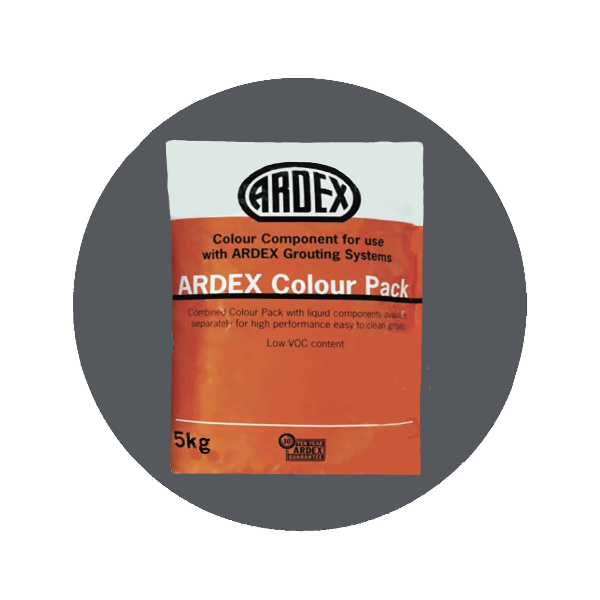 Ardex EG 15 Epoxy Grout Colour Pack - Charred Ash Variation Image