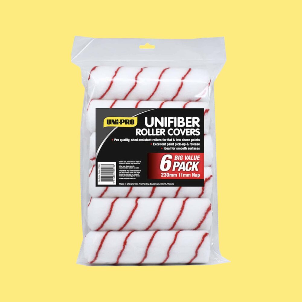 UNi-PRO Unifiber Roller Cover 6 Pack - Product Image