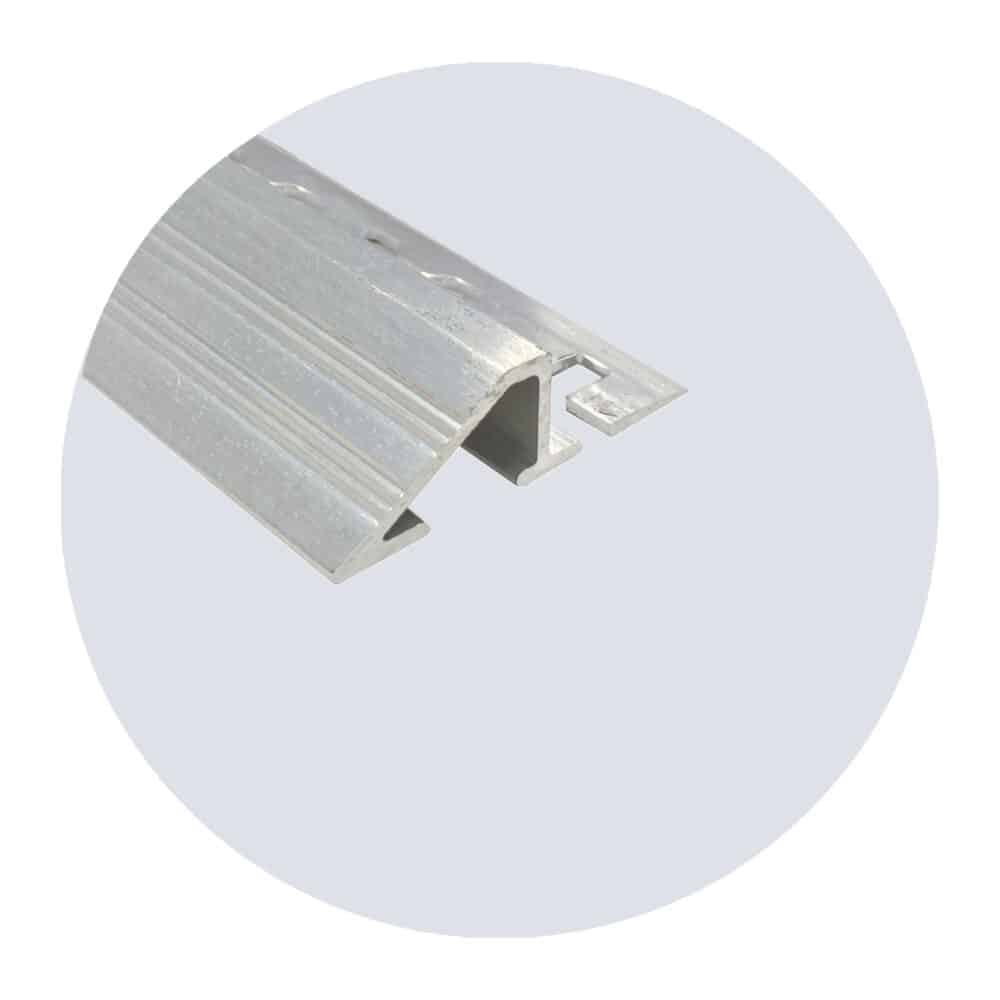 Transition Edge Ramp - 10mm Matt Silver Finish Variation