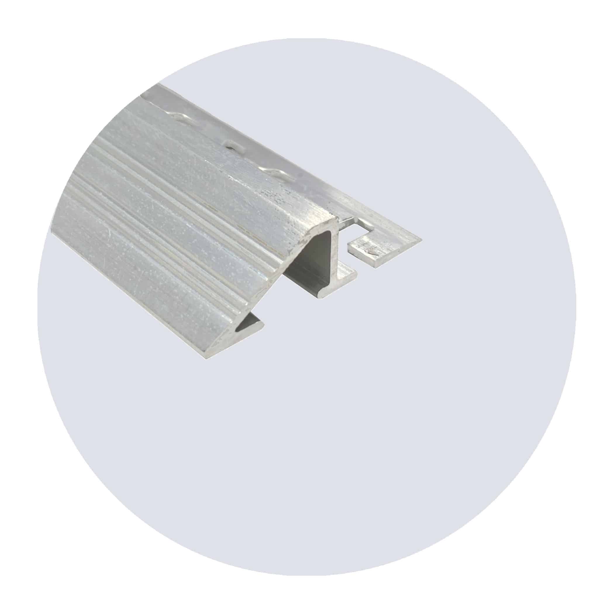 Transition Edge Ramp - 10mm Matt Silver Finish Variation