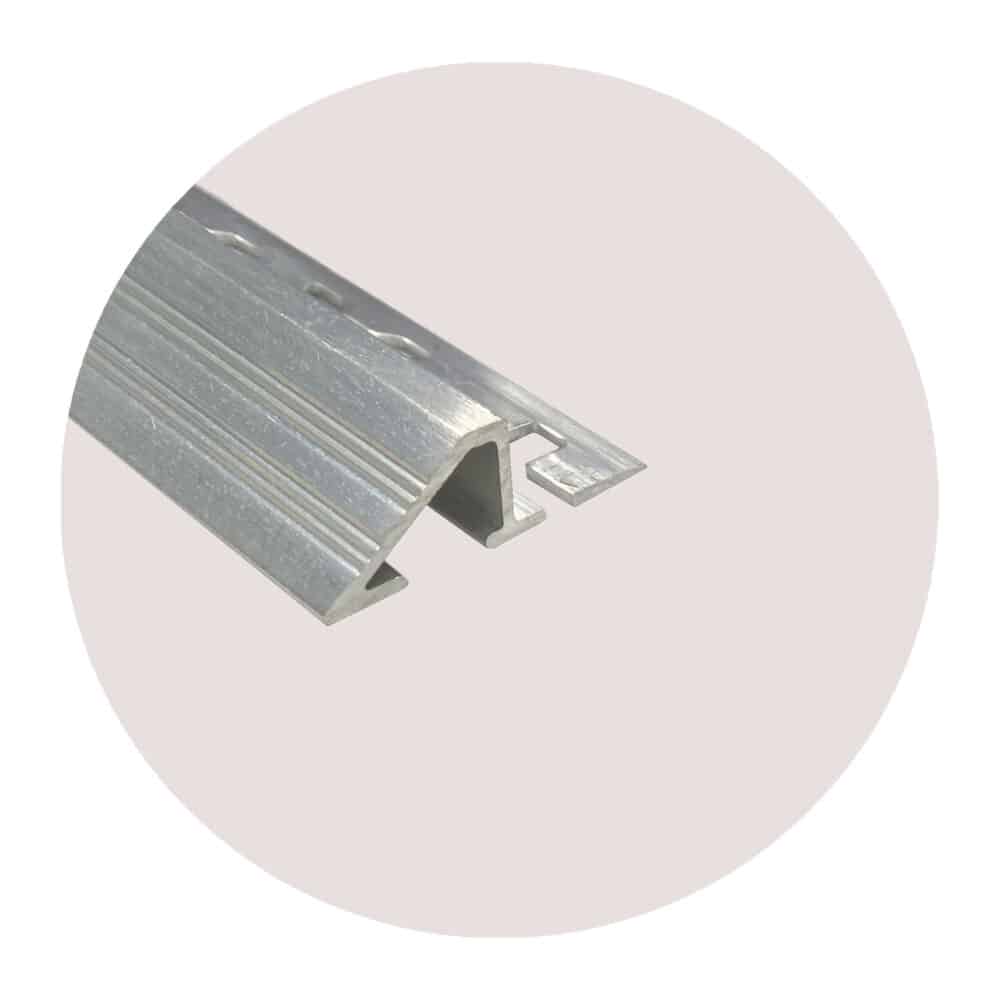 Transition Edge Ramp - 8mm Bright Silver Finish Variation