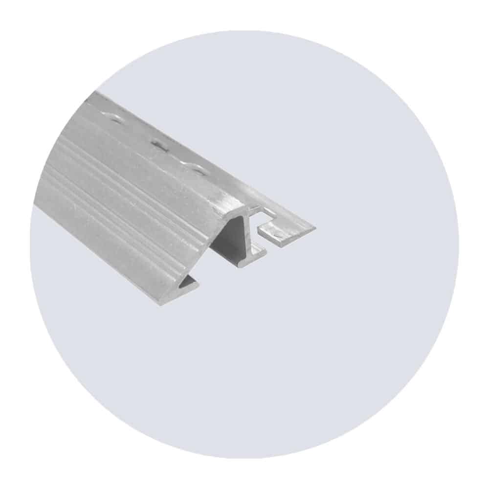 Transition Edge Ramp - 8mm Matt Silver Finish Variation