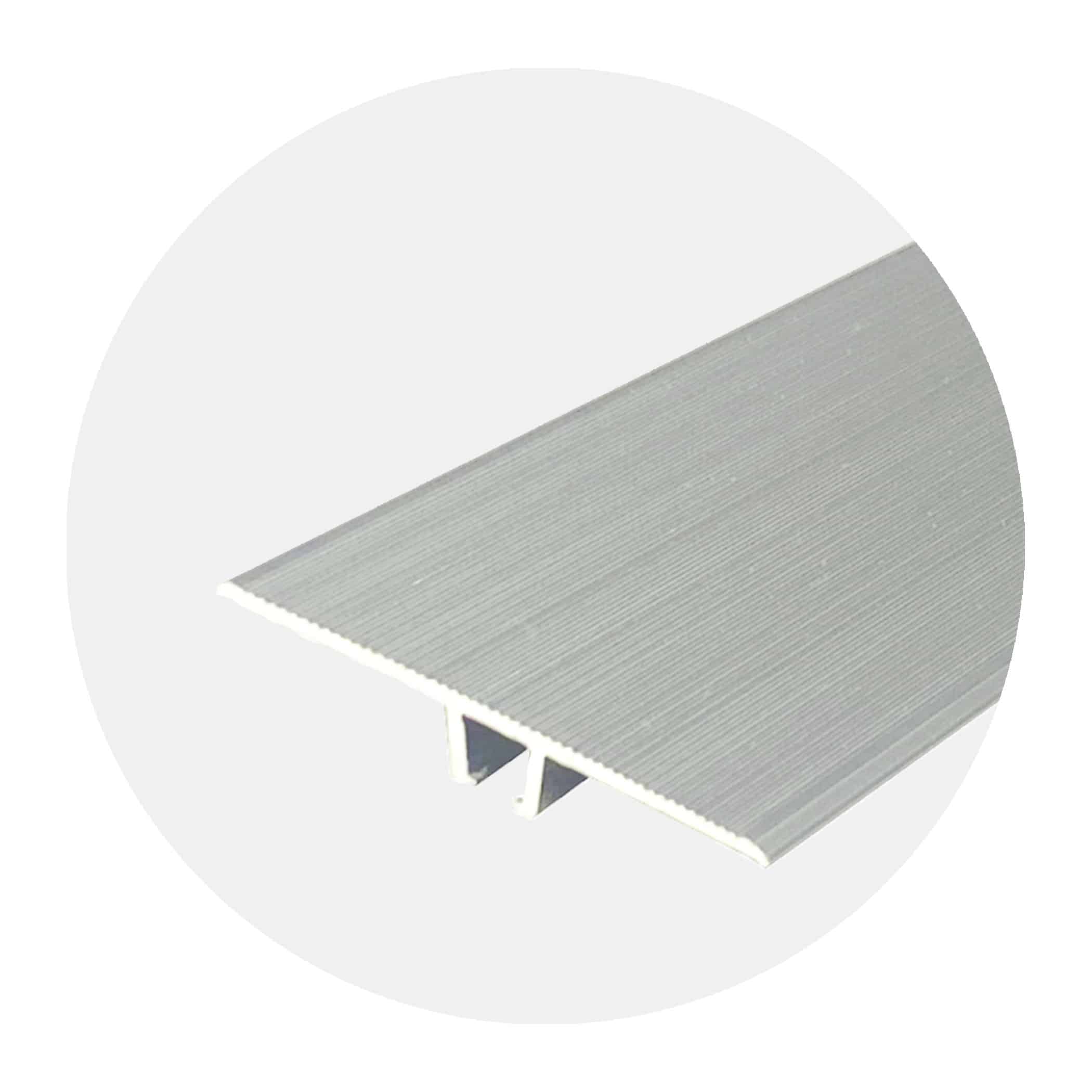Seamless Transition Cover Trim-Flat - Silver Variation Image
