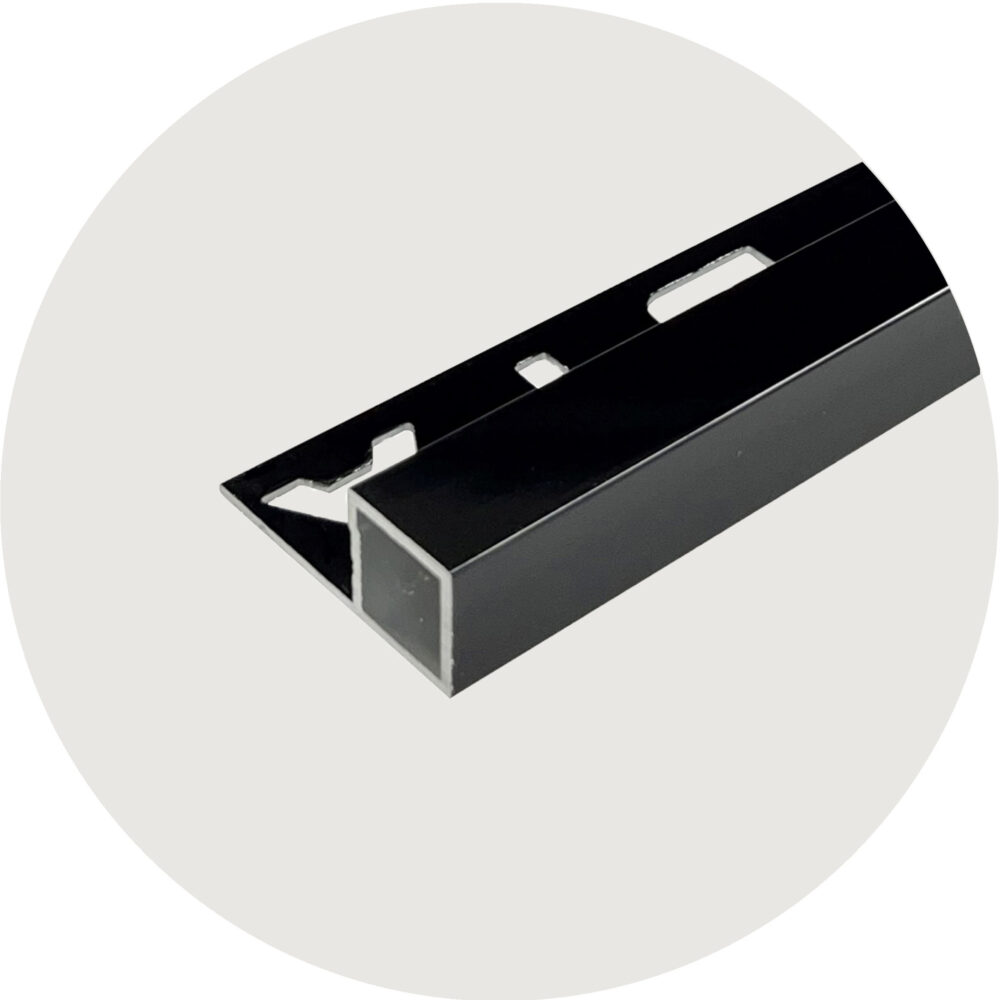 Square Edge Trim Black Gloss - Variation Image