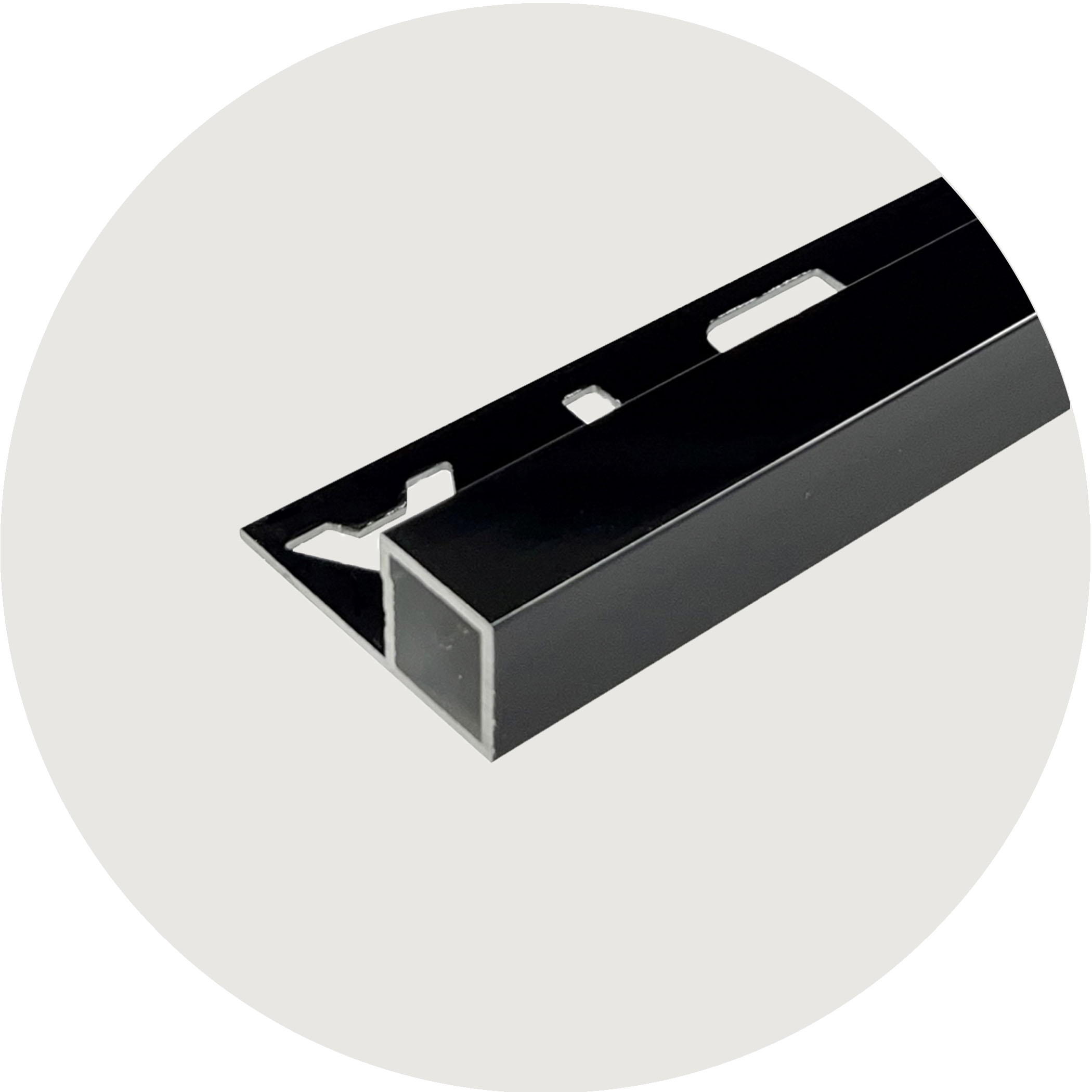 Square Edge Trim Black Gloss - Variation Image