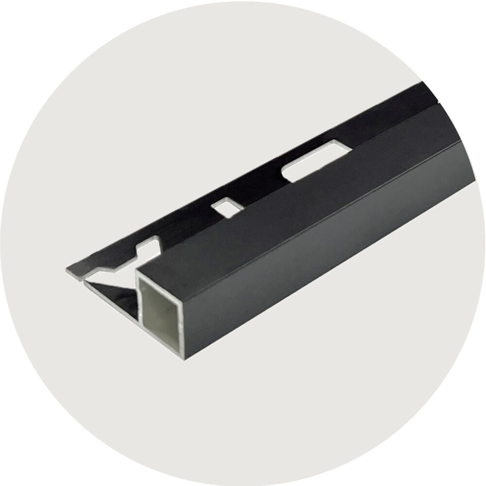Square Edge Trim Matt Black - Variation Image
