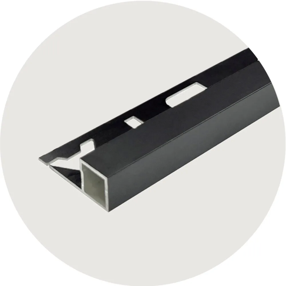 Square Edge Trim Matt Black - Variation Image