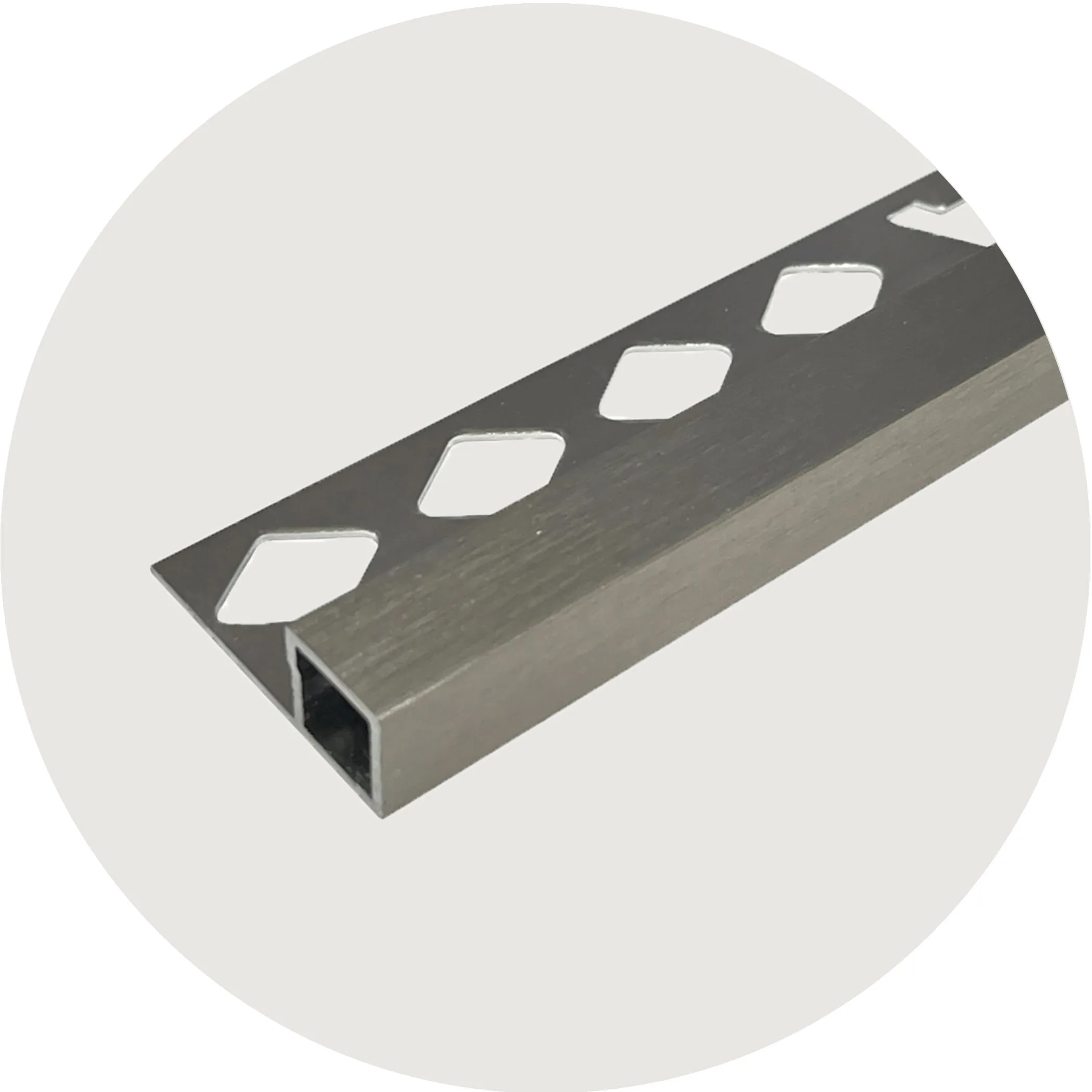 Square Edge Trim Brushed Nickel - Variation Image