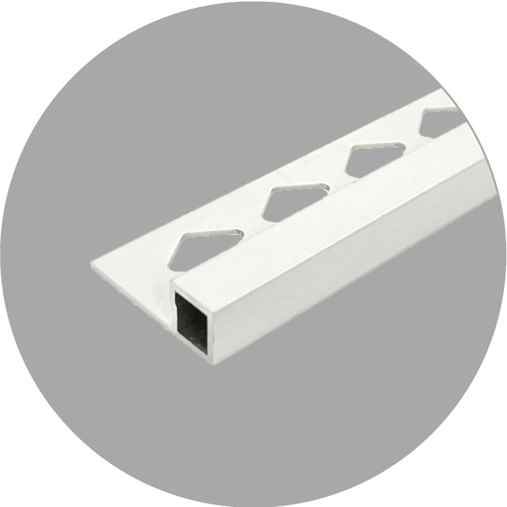 Square Edge Trim White Gloss- Variation Image