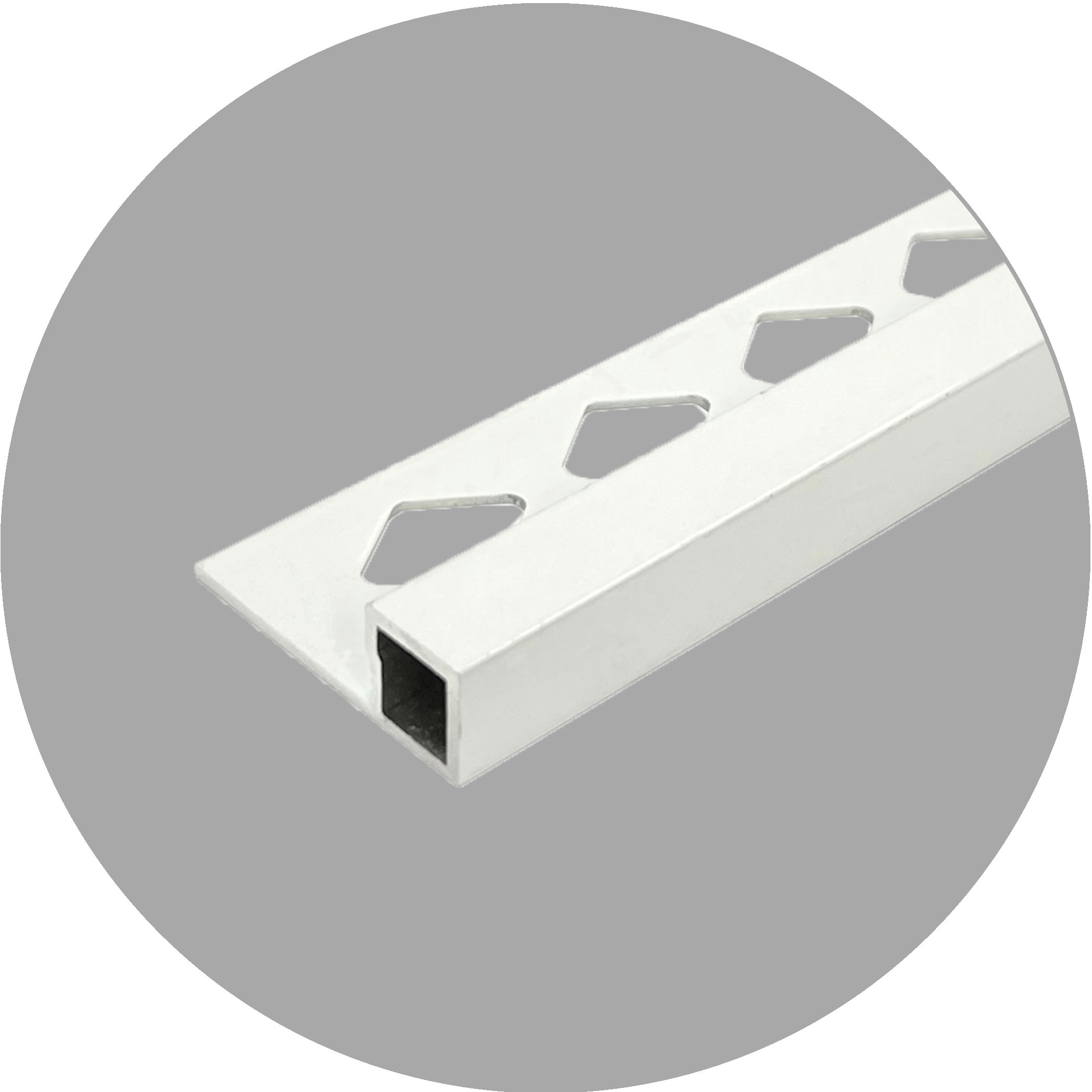 Square Edge Trim White Gloss- Variation Image