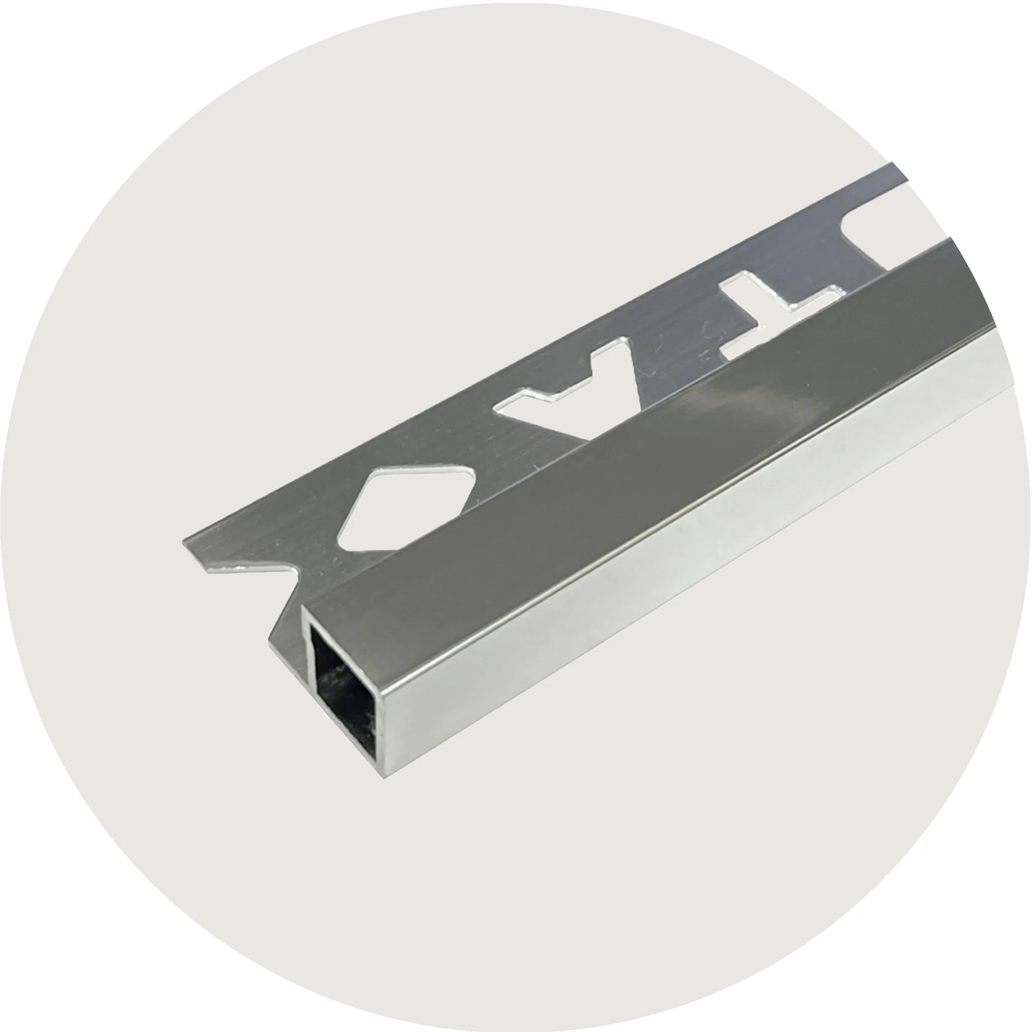 Square Edge Trim Bright Silver - Variation Image