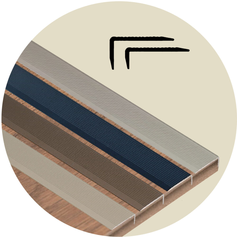 L Shape Angle End Flooring Trim - Product Image