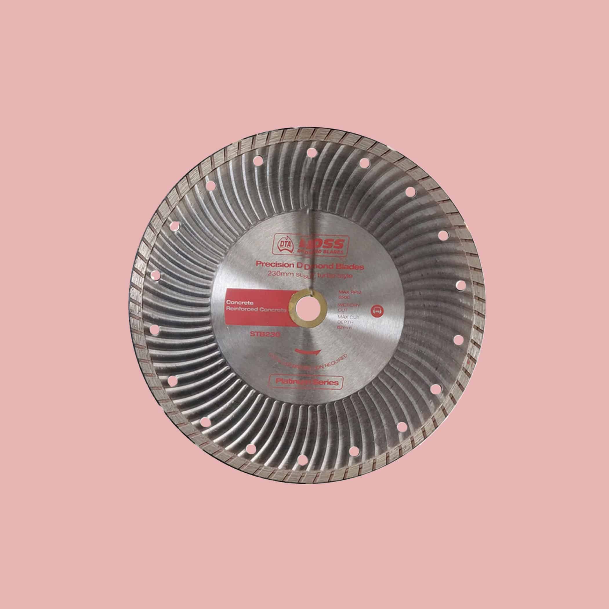 DTA Boss Super Turbo Diamond Blade - 230mm Variation Image