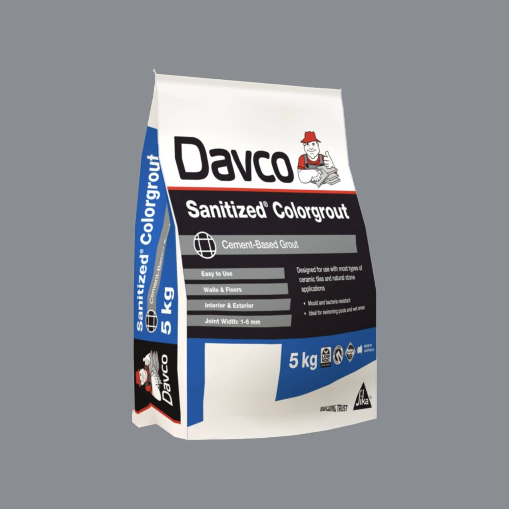 Davco Sanitized Colorgrout - 76 Basalt 1.5kg