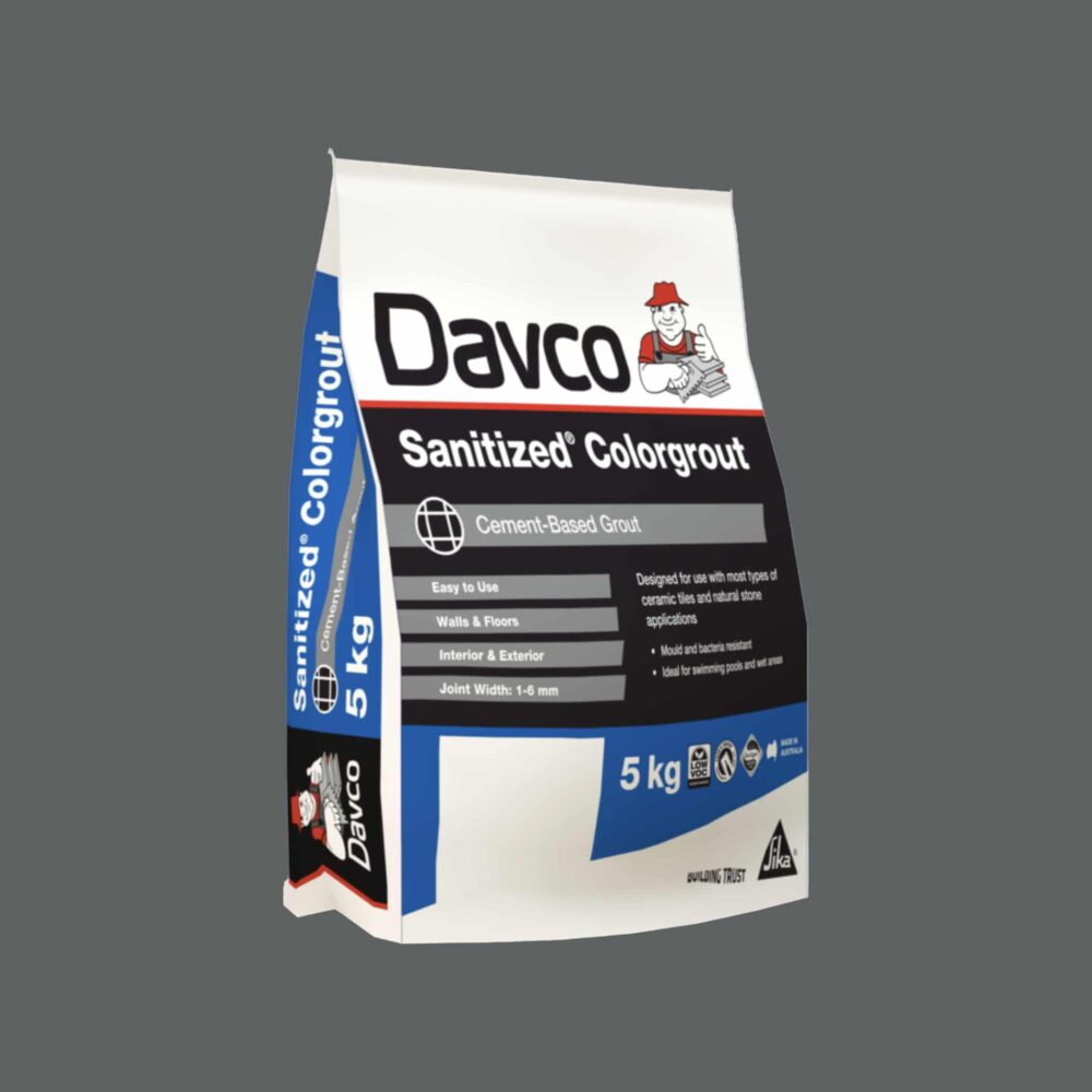 Davco Sanitized Colorgrout - 03 Gunmetal 1.5kg
