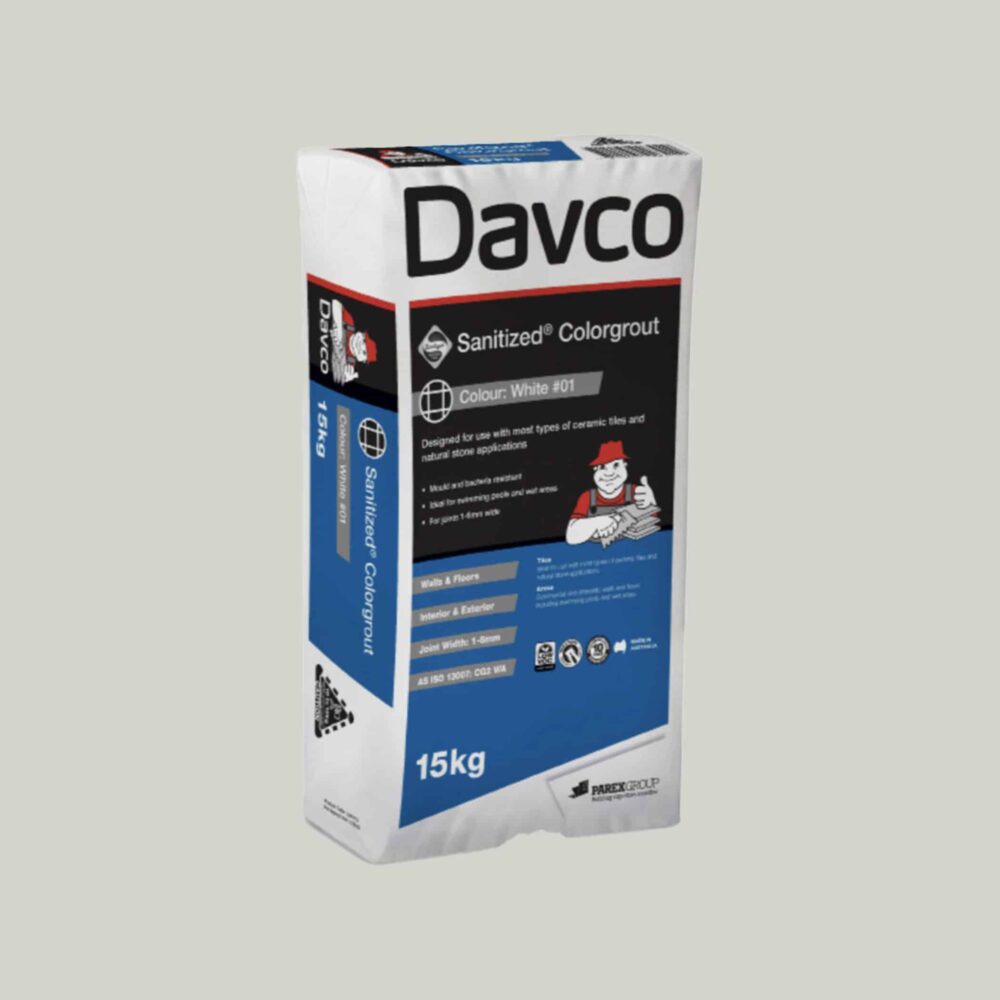 Davco Sanitized Colorgrout - 49 Light Grey 15kg