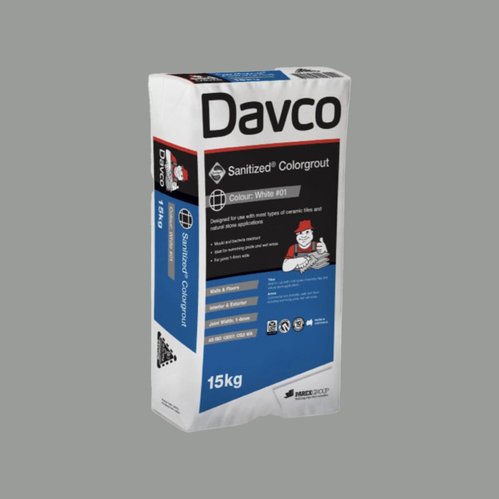 Davco Sanitized Colorgrout - 04 Riverstone 15kg