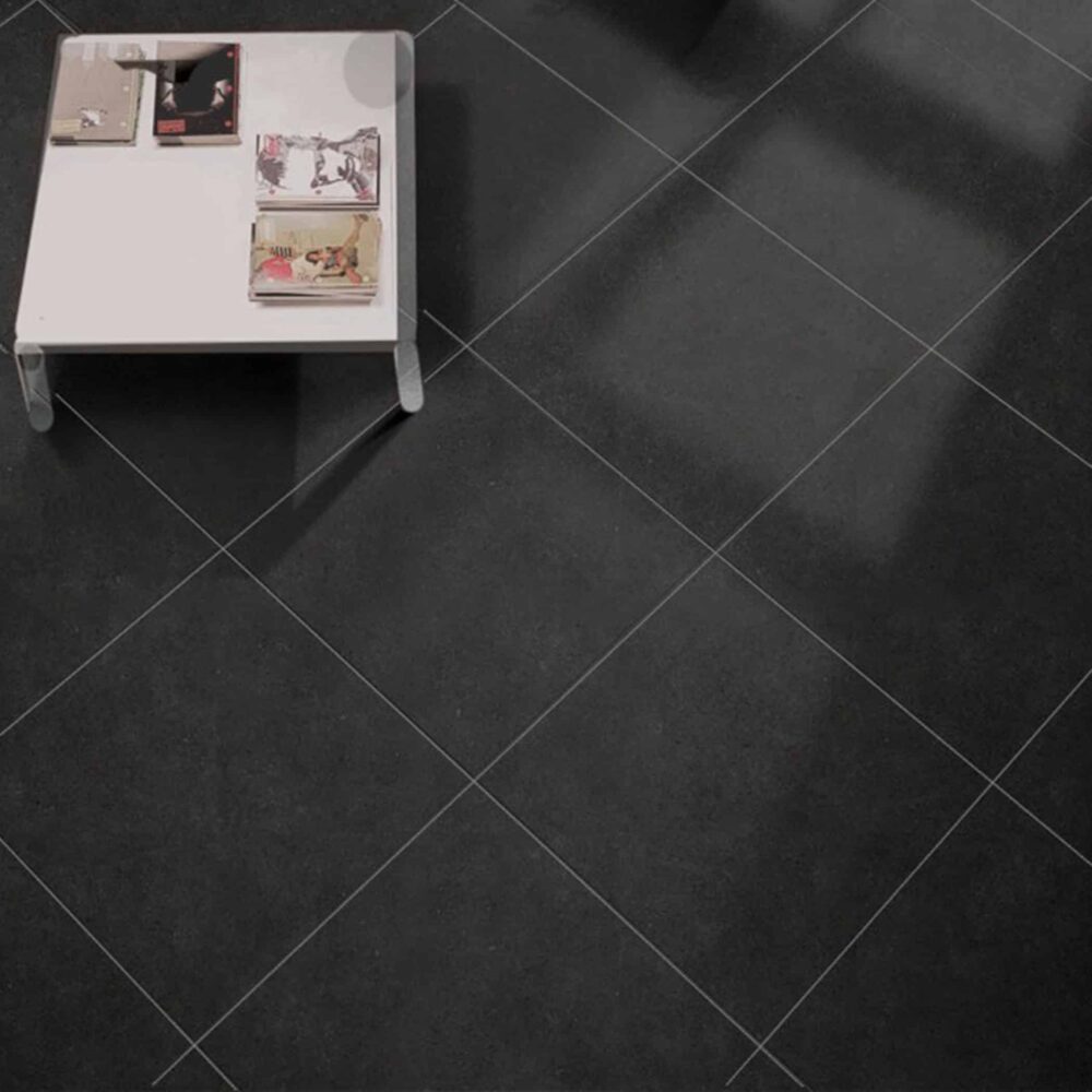 Imola Black Porcelain Tile - Product Image