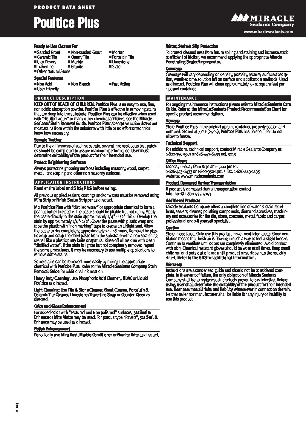 Technical Specifications