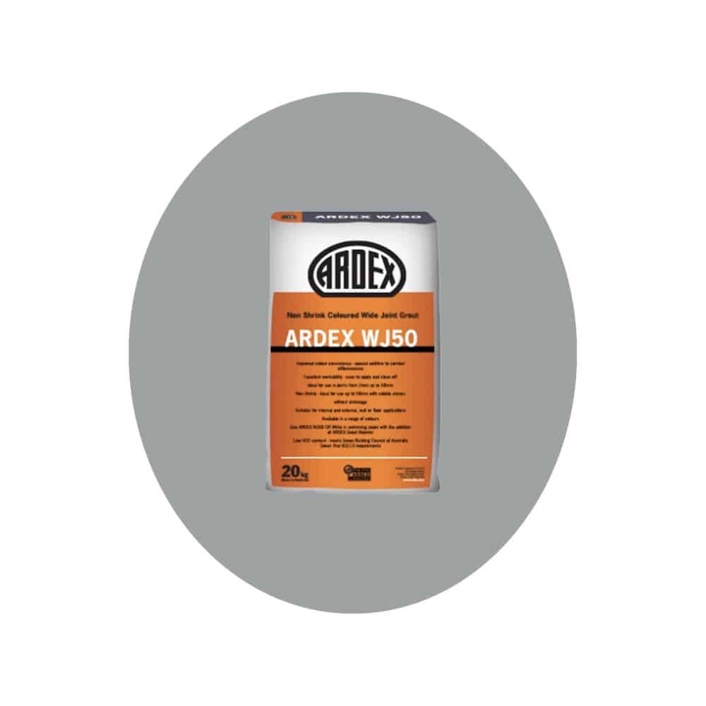 Ardex WJ50 Wide Joint Grout - Mid Grey Variation Image