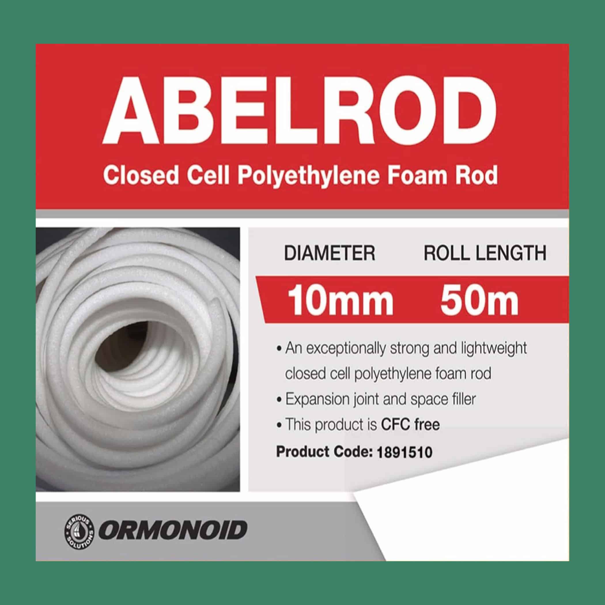 Ormonoid AbelRod Polyethylene Foam Rod - Product Image