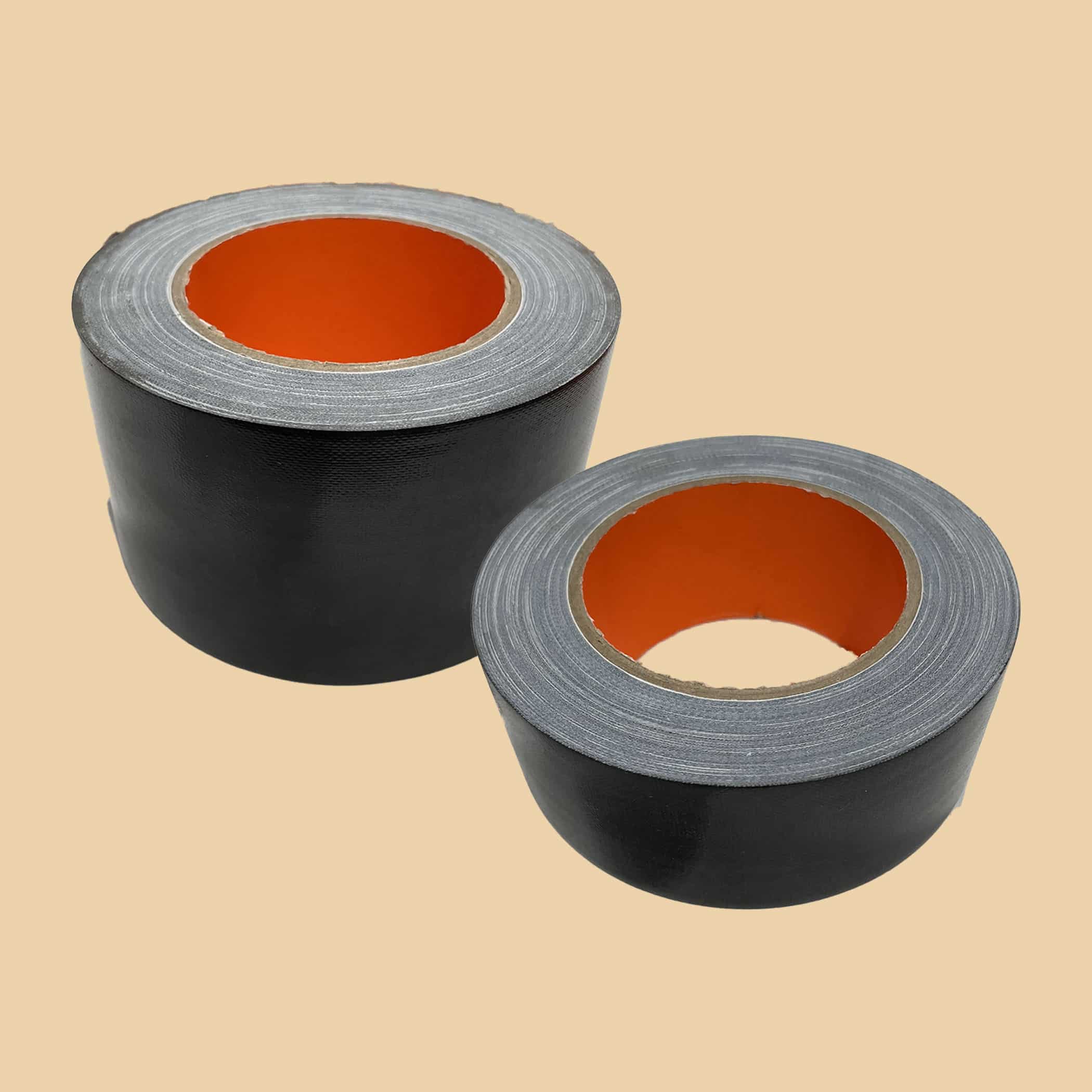K140 Economy Black Cloth Tape - Product Image
