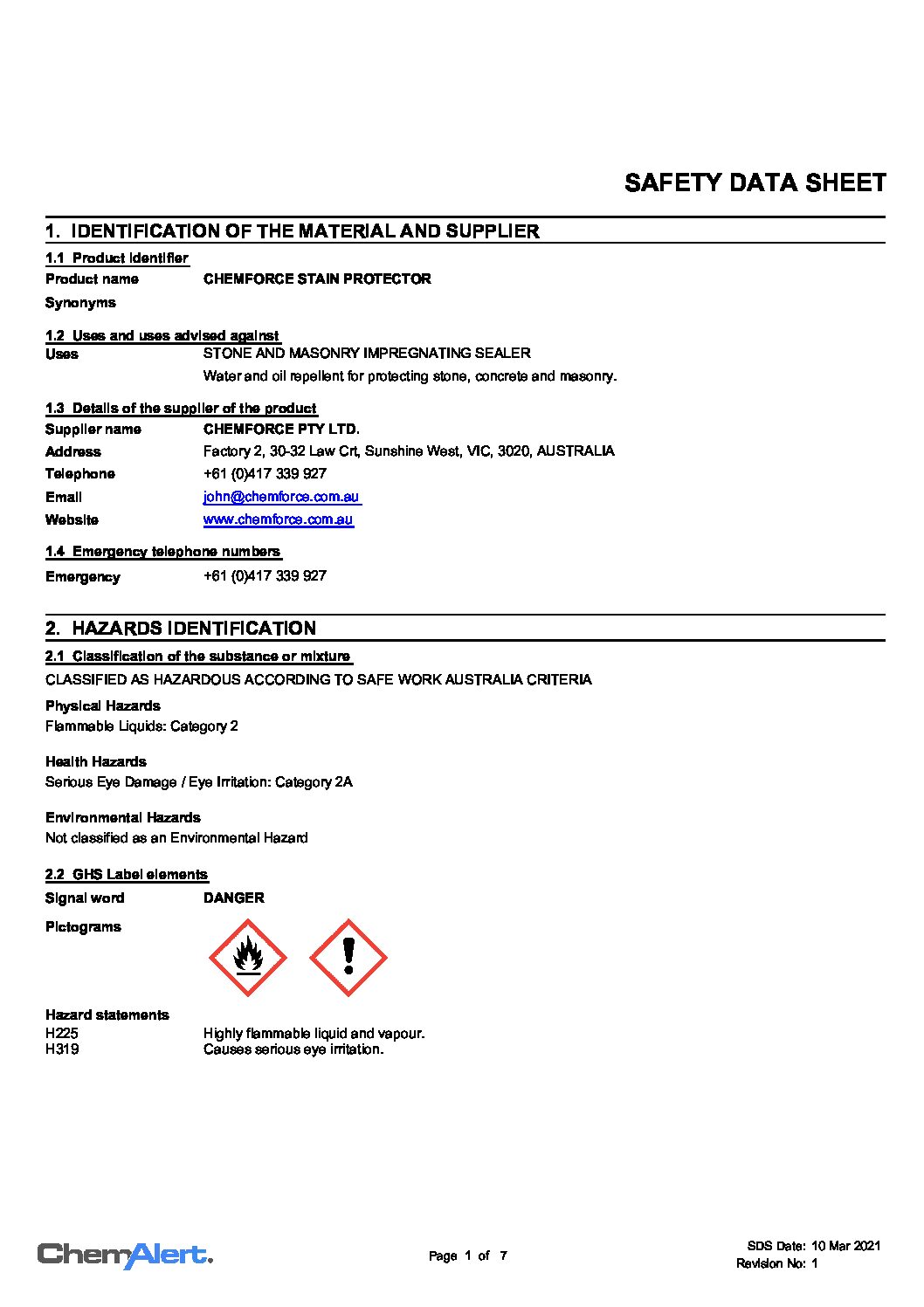 Technical Specifications
