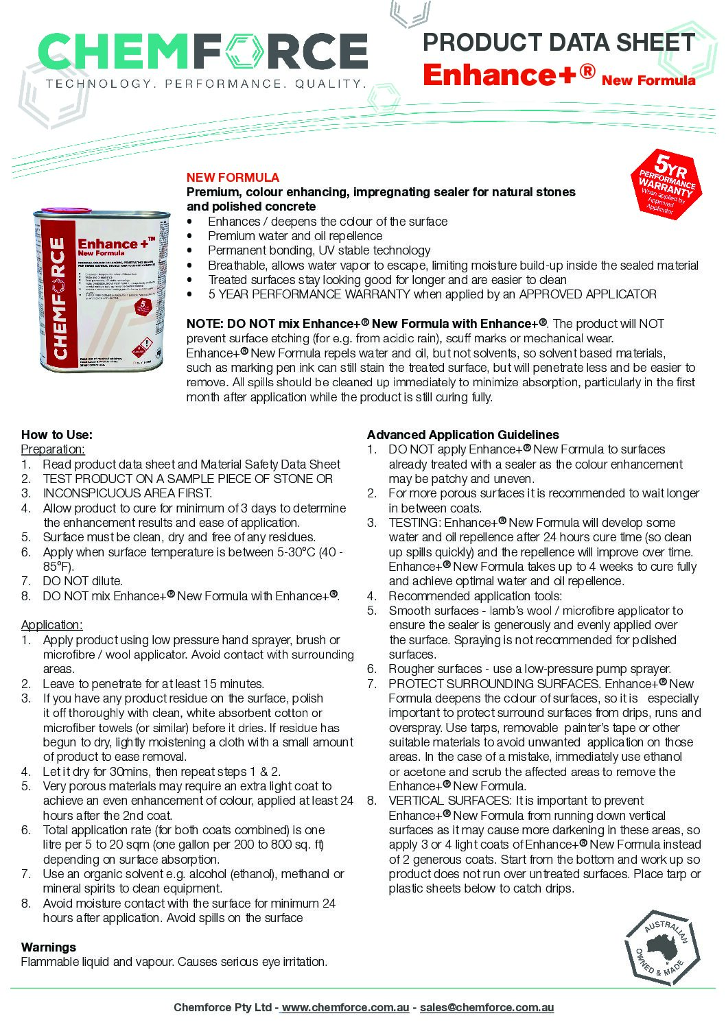 Technical Specifications