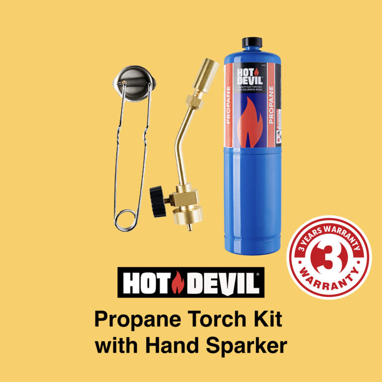 Hot Devil Propane Torch Kit with Hand Sparker - Product Image