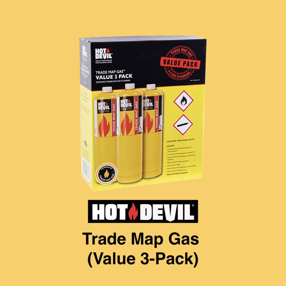 Trade MAP Gas 3 Pack