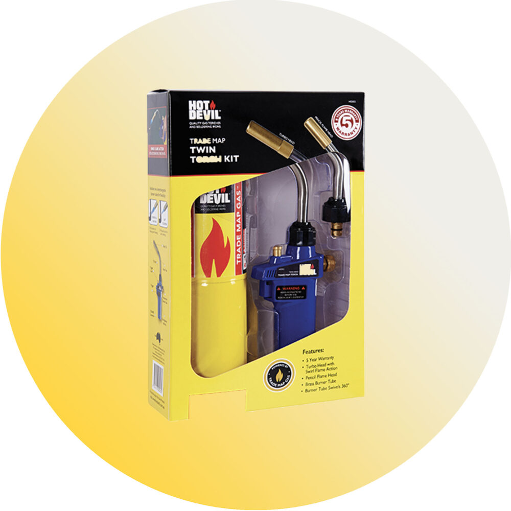 Hot Devil Trade MAP Twin Torch Kit - Gallery Image