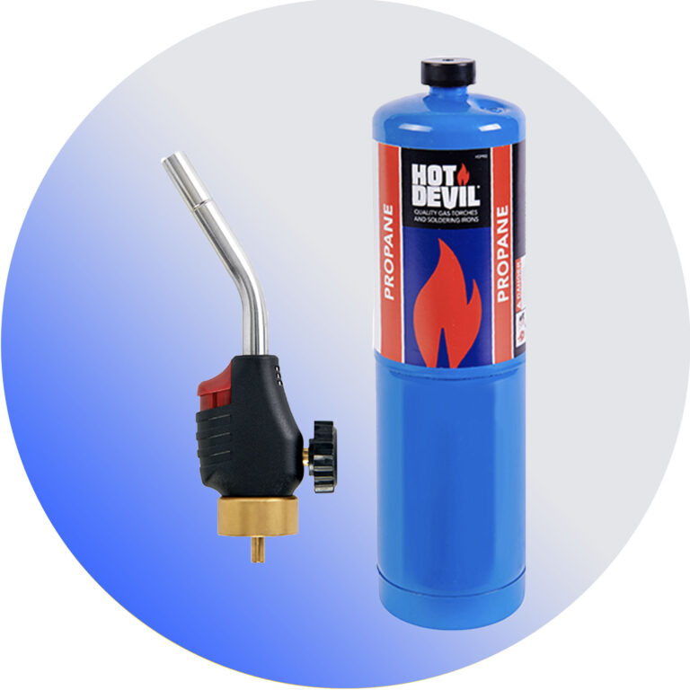 Hot Devil Propane Webbed Flame Torch Kit - Product Image