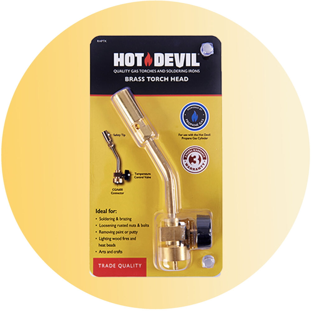 Hot Devil Brass Torch Head - Gallery Image