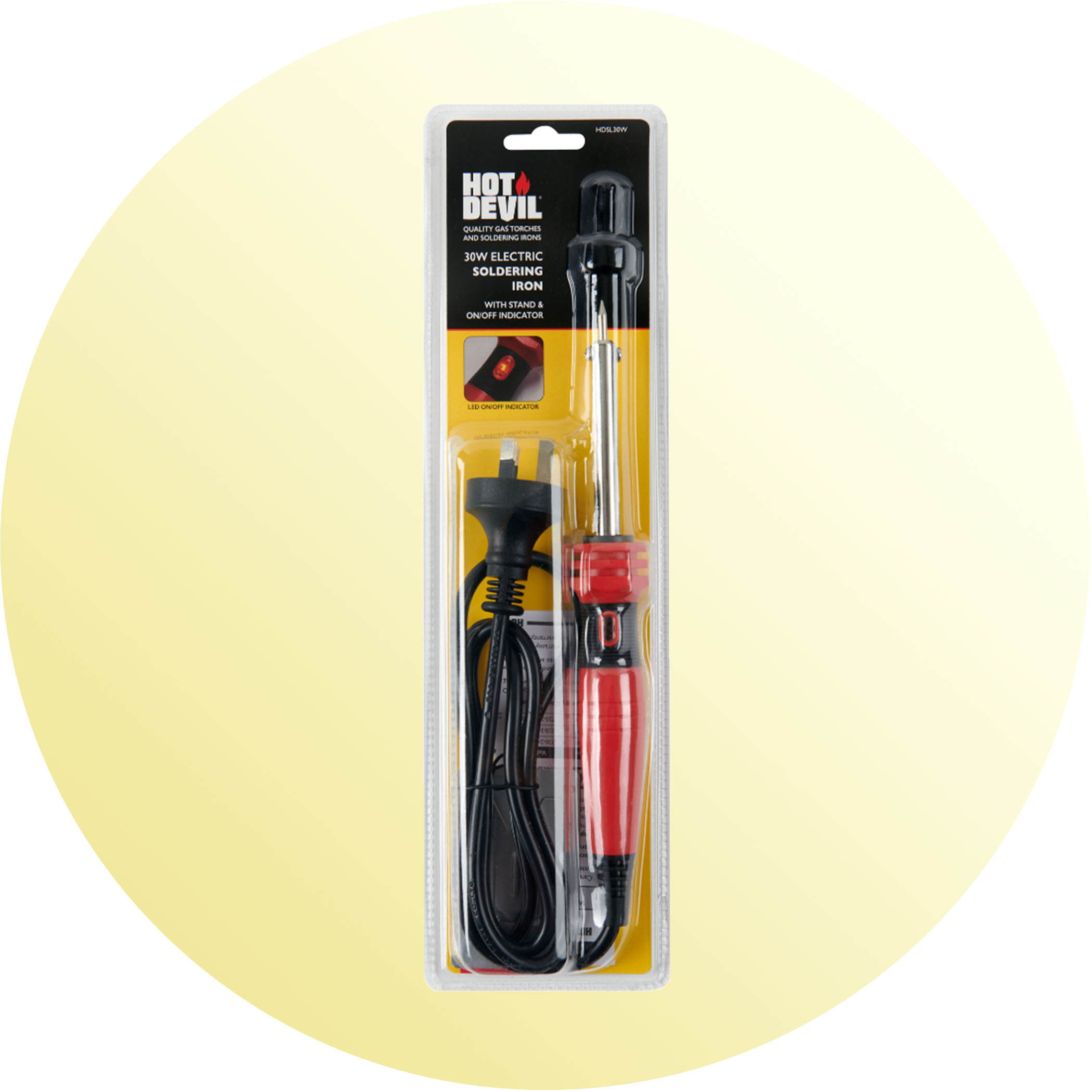 Hot Devil Electric Soldering Iron 30W - Gallery Image