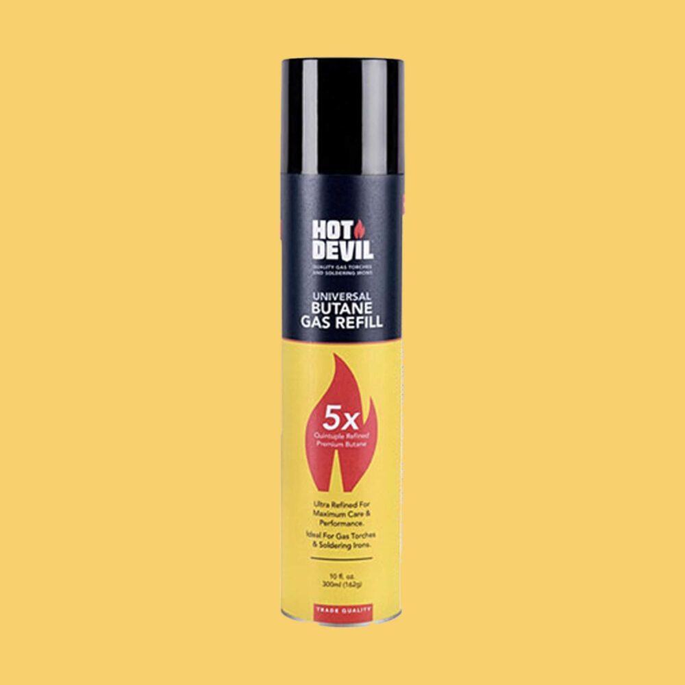 Hot Devil 5x Purified Butane Gas - Product Image