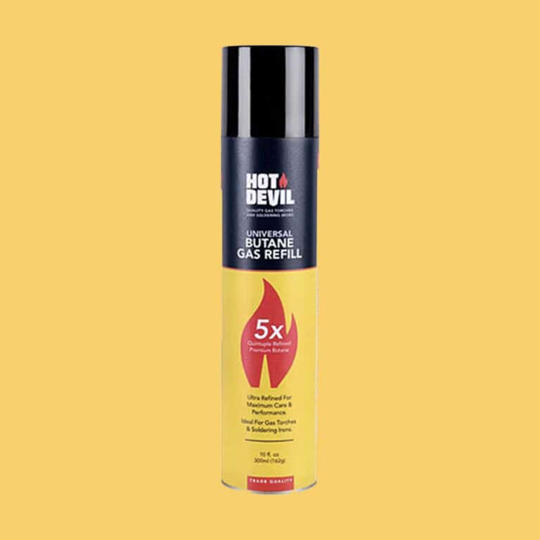 Hot Devil 5x Purified Butane Gas - Product Image