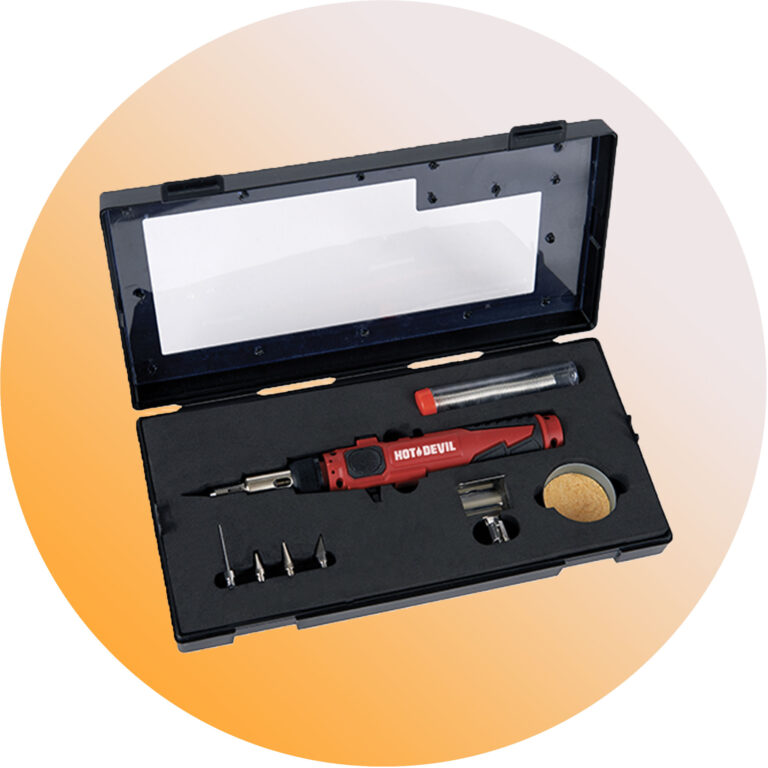 Hot Devil 9 Piece Torch and Soldering Iron Kit - Product Image
