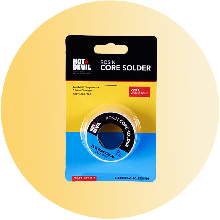 Hot Devil Rosin Core Solder - Product Image