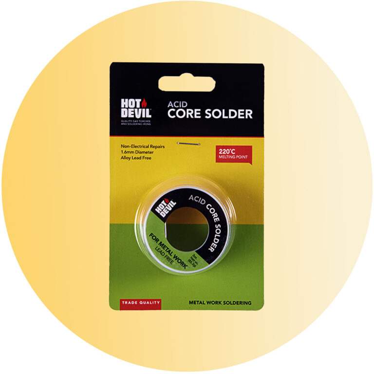 Hot Devil Acid Core Solder - Product Image