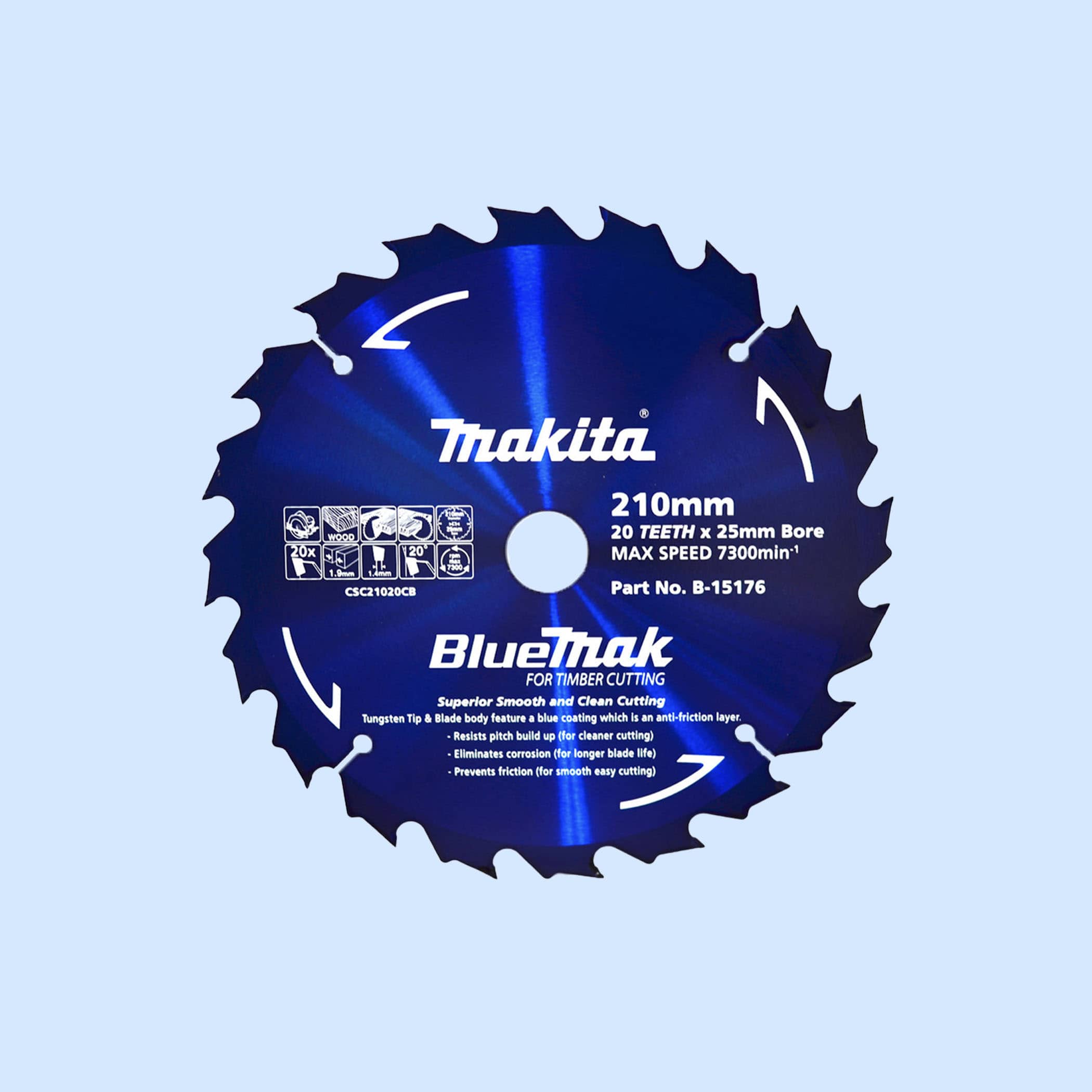 Makita TCT Saw Blades BlueMak 235mm - Variation Image