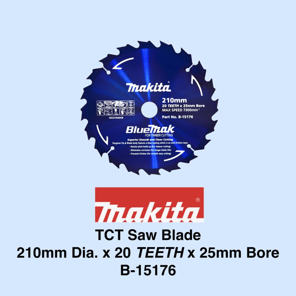 Makita BlueMak Saw Blades 235mm - Gallery Image
