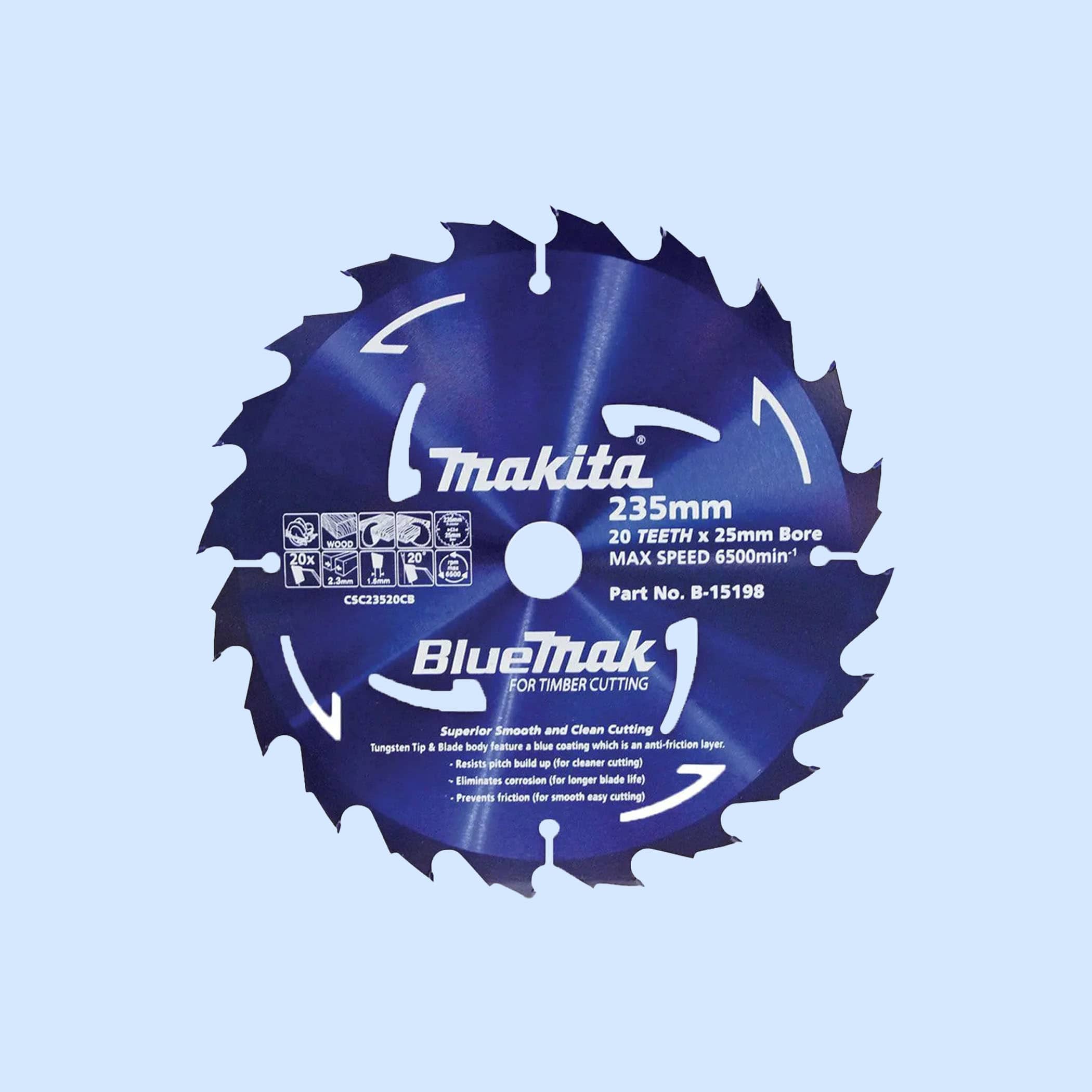 Makita TCT Saw Blades BlueMak 210mm - Variation Image