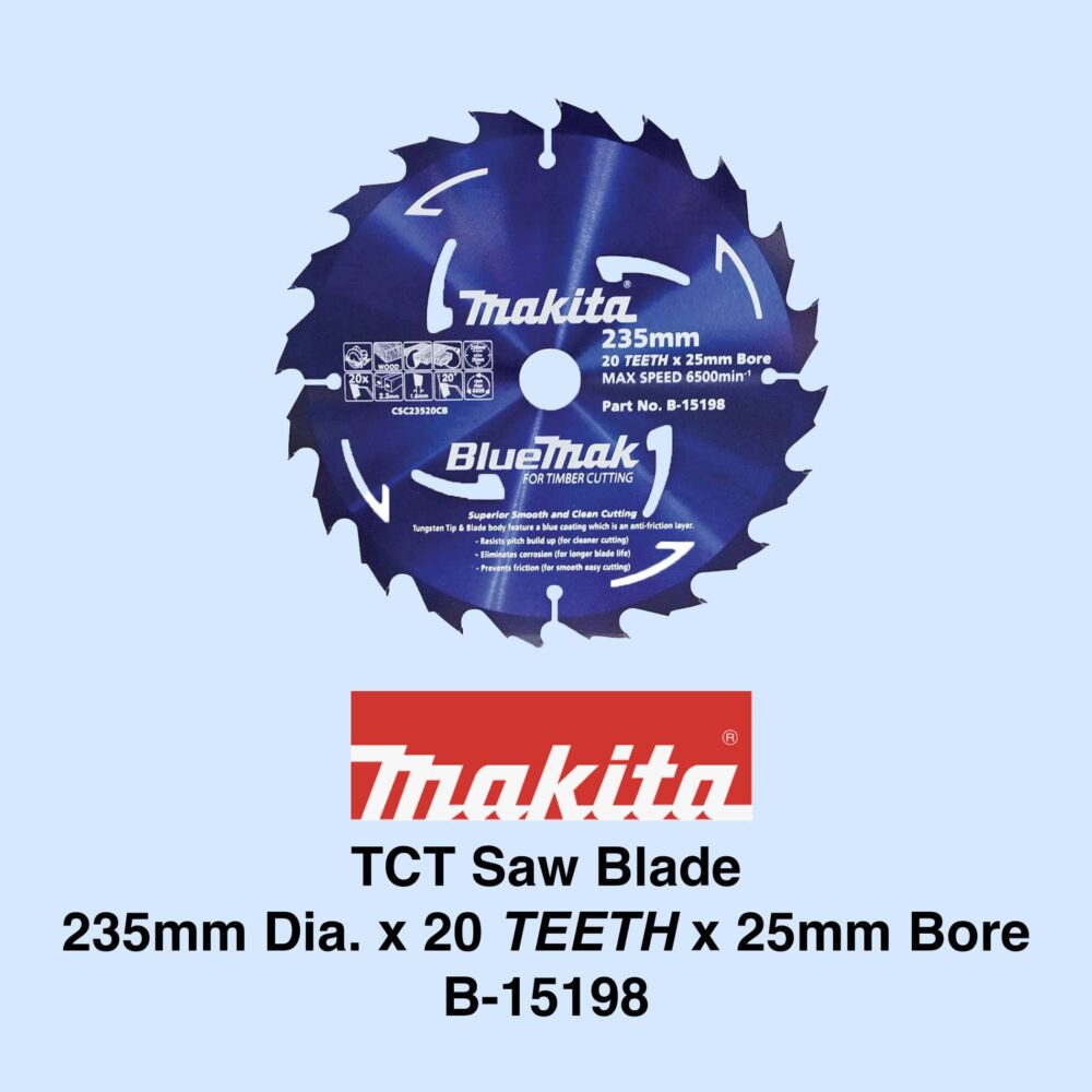 Makita BlueMak Saw Blades 210mm - Gallery Image