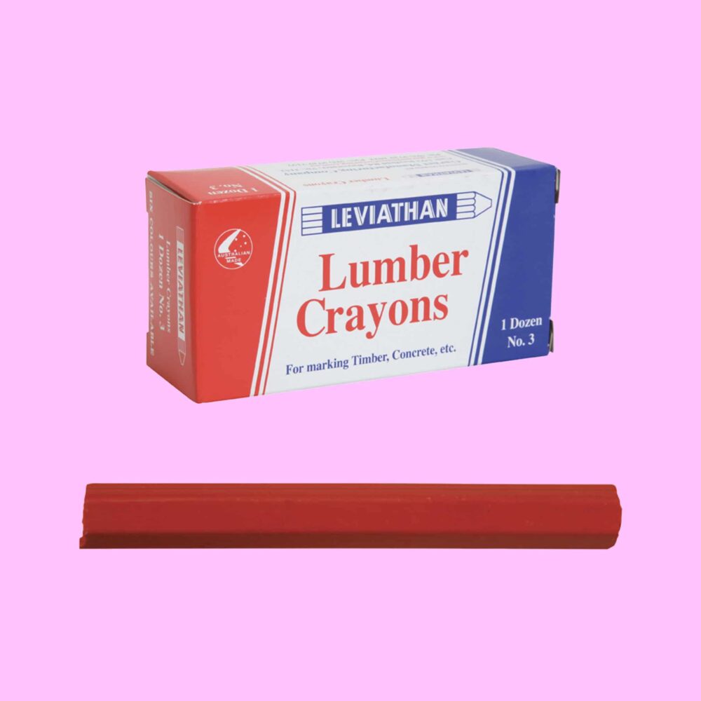 Leviathan Lumber Crayons - Red - Variation Image