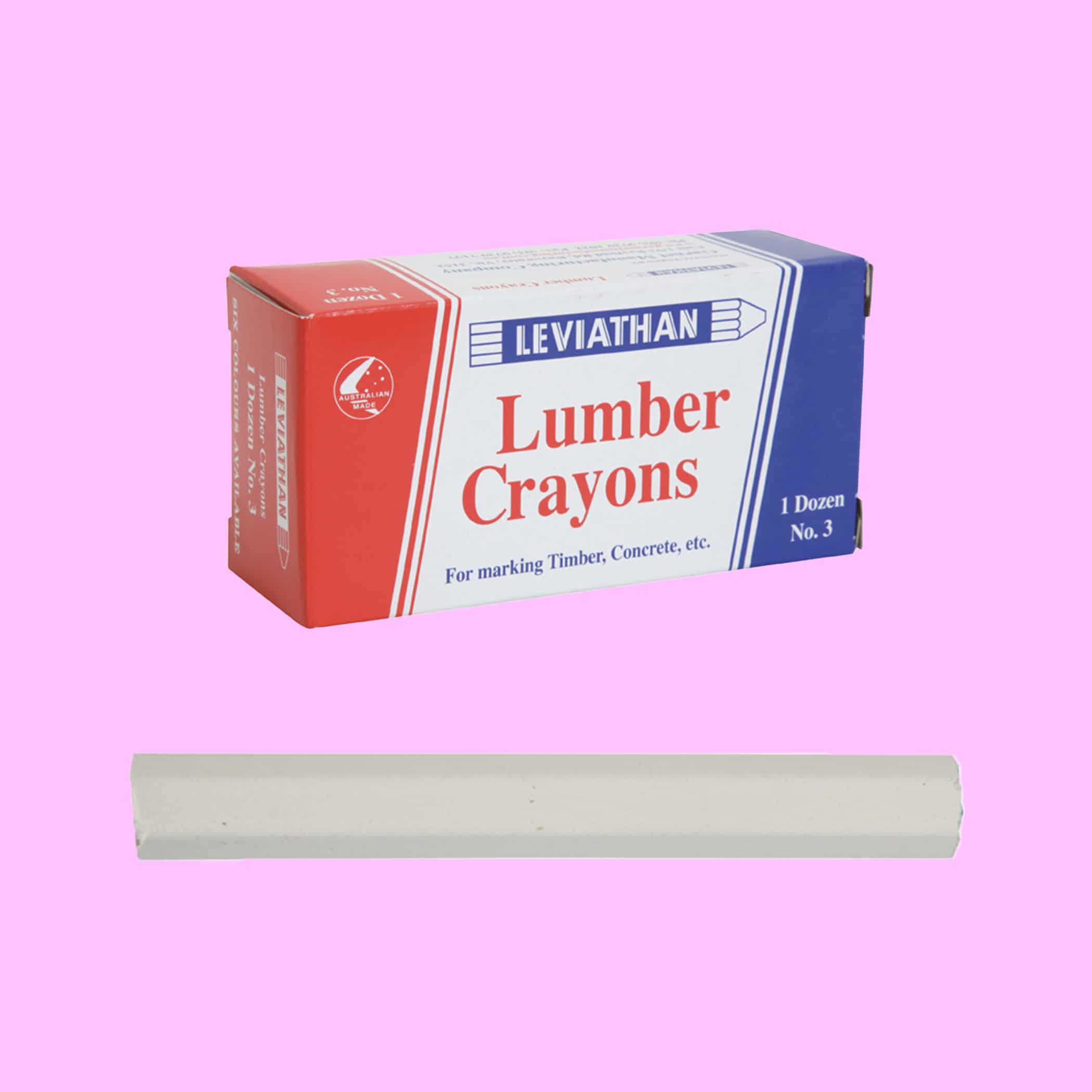 Leviathan Lumber Crayons - White - Variation Image