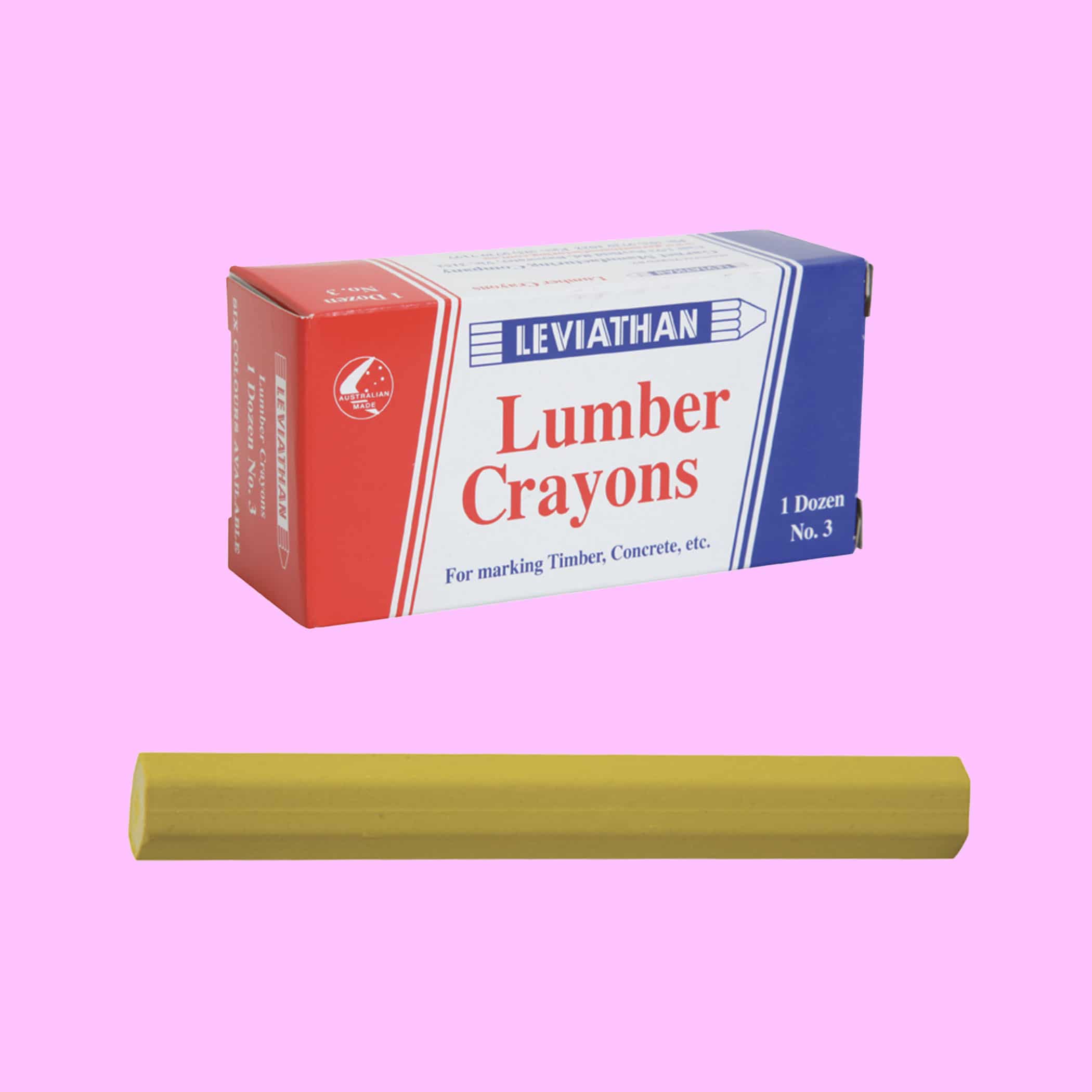 Leviathan Lumber Crayons - Yellow - Variation Image