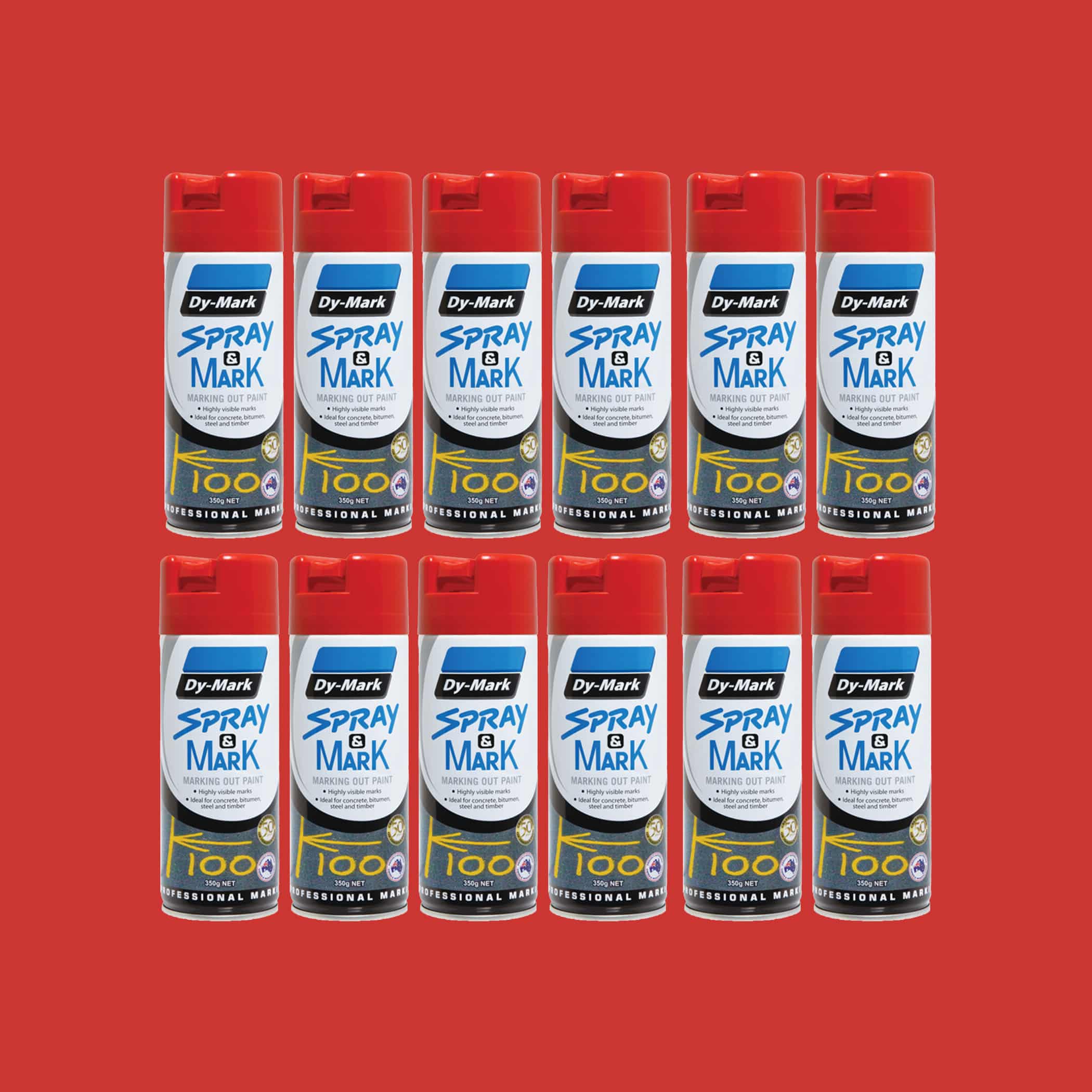 Dy-Mark Spray and Mark - Red Variation Image