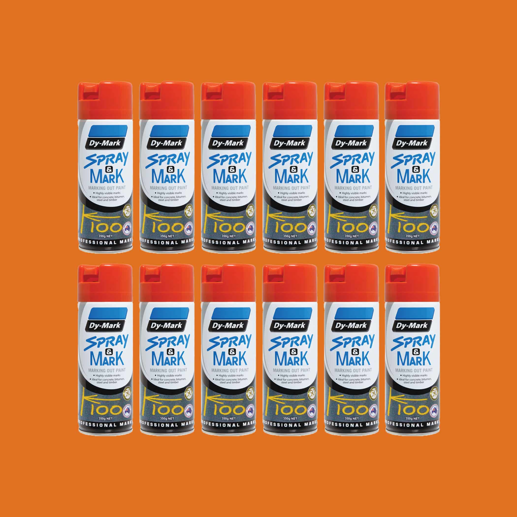 Dy-Mark Spray and Mark - Orange Variation Image